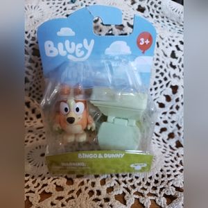 Bluey Story Bingo & Dunny Starter Pack Action Figure Set NWT